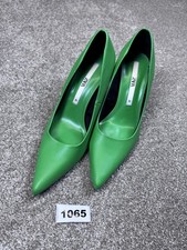 Zara Green Pointed Toe Kitten