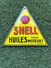 FRENCH SHELL FOR MOTOR OIL