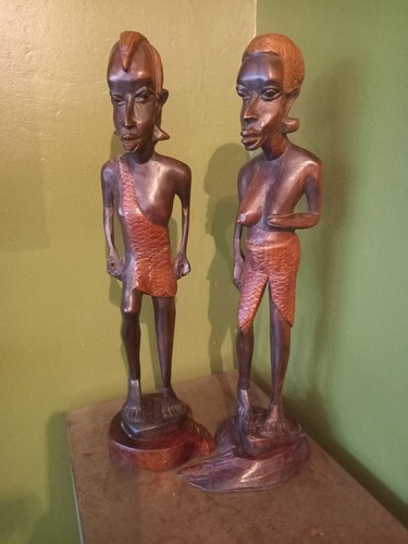 Vintage pair african - vintage,