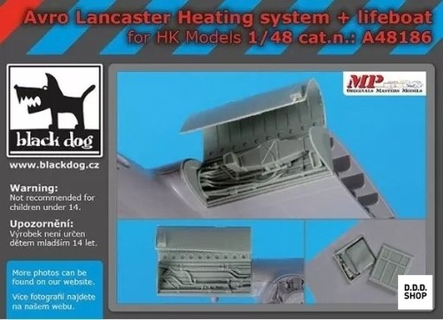 Avro lancaster heating - 1/48,