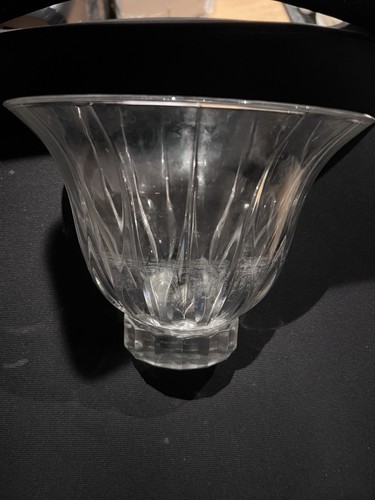 Crystal glass bowl 24cm clear - glass,