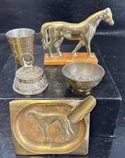 Vintage Job Lot Of Brass