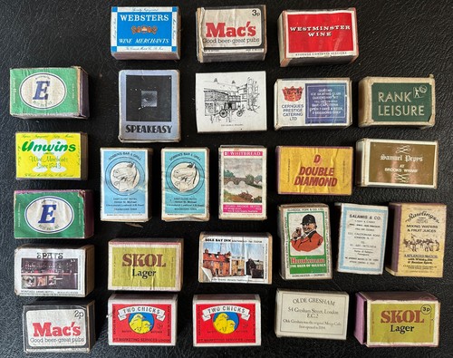 Set vintage matchboxes - vintage,