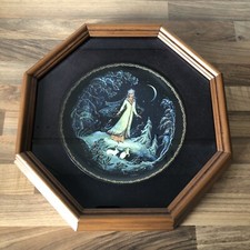 Russian 8" Plate Framed Legend Of The Snow Maiden Snegurochka Bradford Exchange
