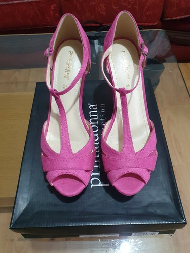 Prima donna fushia pink suede - donna,