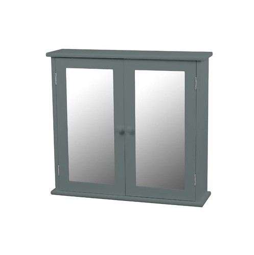 Grey classic mirrored - grey, double