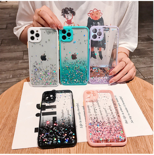 Star glitter case for iphone - glitter,