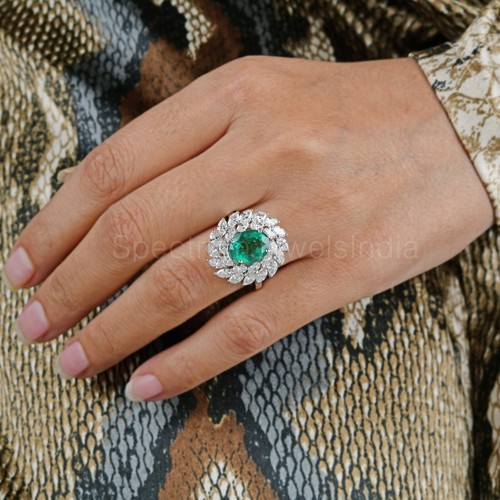 Zambian emerald diamond - zambian, h/si