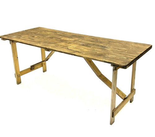 Rustic farmhouse table - rustic,