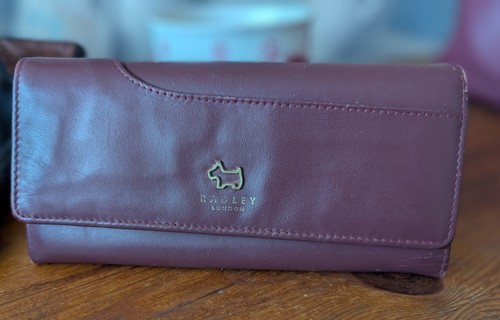 Radley burgundy purse - radley,