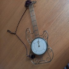 Vintage 50s Gilt Metal Guitar