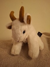 Ark Toys Premier Collection Goat Plush, Small Soft Toy. 6" VGC