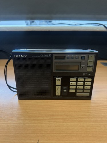 Sony icf 7600d - sony, fm/lw/mw/sw