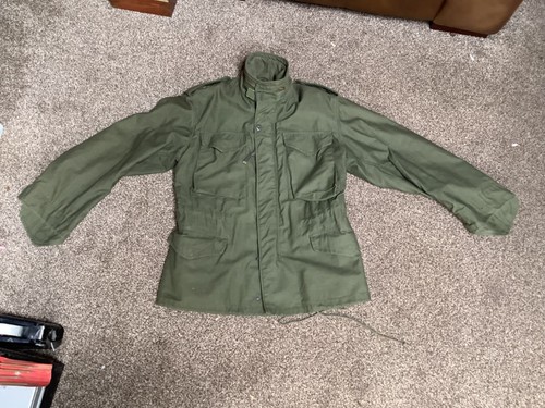 Vintage army m65 jacket men - army,