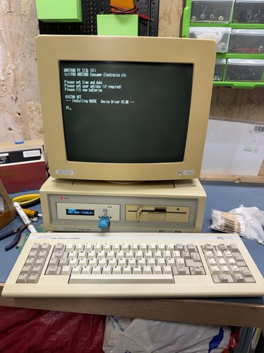Amstrad pc1512 vintage 1986 - amstrad, dd