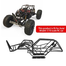 Black Metal Welding Roll Cage Frame Body Chassis For Axial Wraith 1/10 Scale ECM