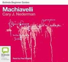 Machiavelli by Cary J. Nederman - AUDIO BOOK ( MP3 READY) RARE
