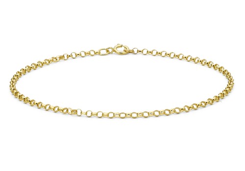 9ct yellow gold belcher - yellow,