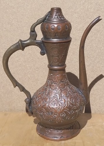 Vintage old antique copper - antique,