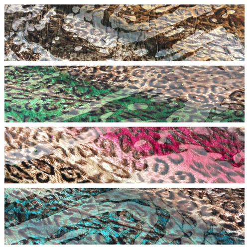 Animal print velvet devore - animal,