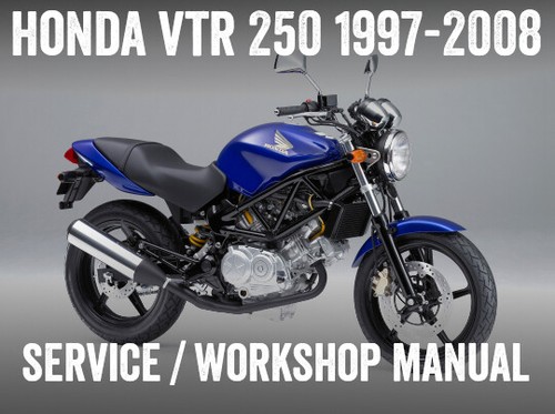 1997 2008 honda vtr250 vtr - honda,
