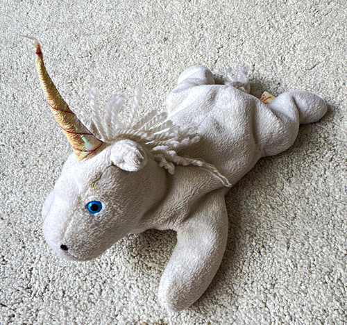 Beanie babies mystic white - ty,