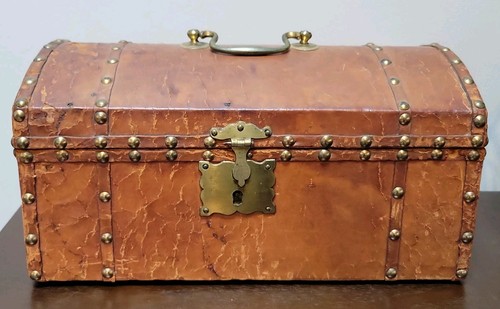 1803 leather brass small - 1803,