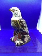 Royal Crown Derby Bald Eagle Gold Stopper 1st Quality Excellent Condition. 1992.