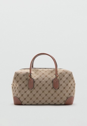 Mango beige brown - mango, monogram