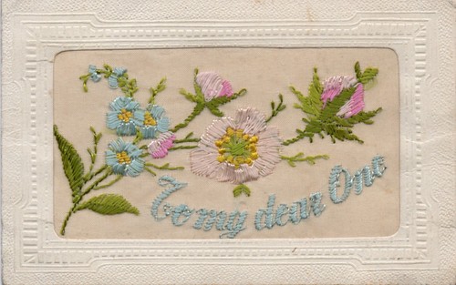 Ww1 patriotic embroidered - ww1,