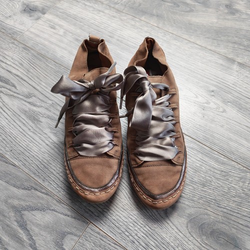Hogl ribbon lace - lace, suede