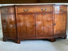 Bevan Funnel Georgian Table, 10 chairs and a Sideboard (L 66" x W 16" x H 34"