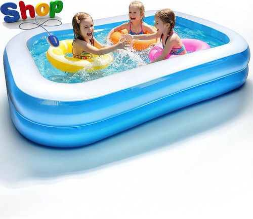 Inflatable paddling pool for - pool,