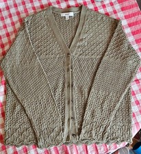 M&S green ladies cardigan