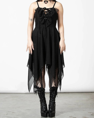 Killstar anshee lace - lace-up, dress