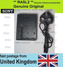 Genuine Sony BC-VM10 Charger For NP-FM500H Alpha A57, A58, A580,A450, A350, A300