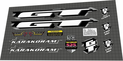 1998 karakoram decal set - karakoram,