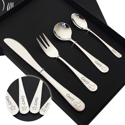 Personalised kids cutlery - personalised,