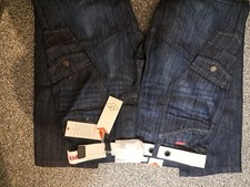 Lee Cooper Men's Blue Belted