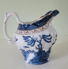 Royal Doulton Booths Real Old Willow Large Jug TC1126 - 14cm tall