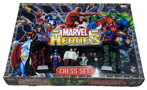 Marvel heroes chess - set, rare