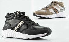 Womens Ladies Memory Foam Hi Top Sports Comfort Walking Lace Trainers Shoes Size