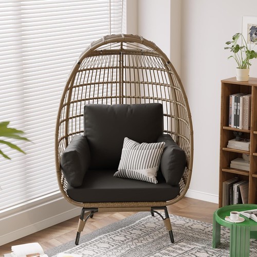 Wicker egg chair luxury - chair,