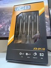 JCB 6-Piece Screwdriver Set – Magnetic Tip – Pozi & Slotted – New