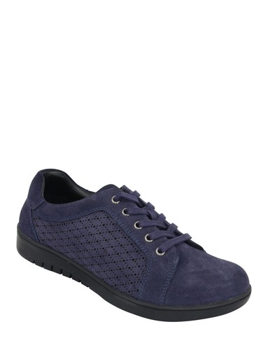 Ladies wide fit suede - wide,