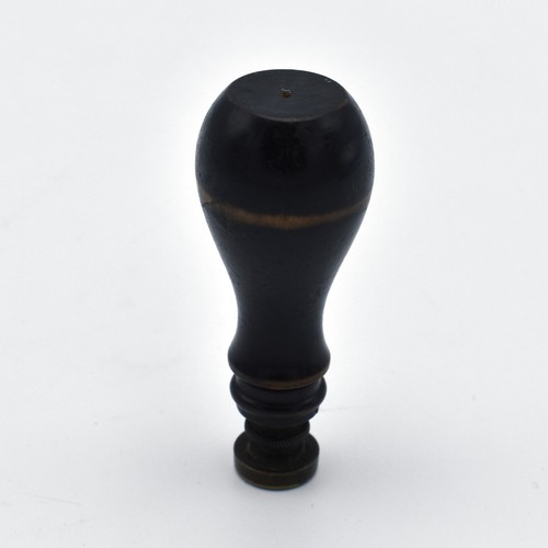 Antique wooden desk seal brass - wooden,
