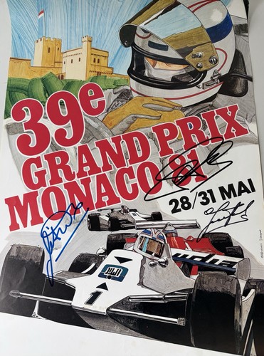 Original signed monaco grand - original,