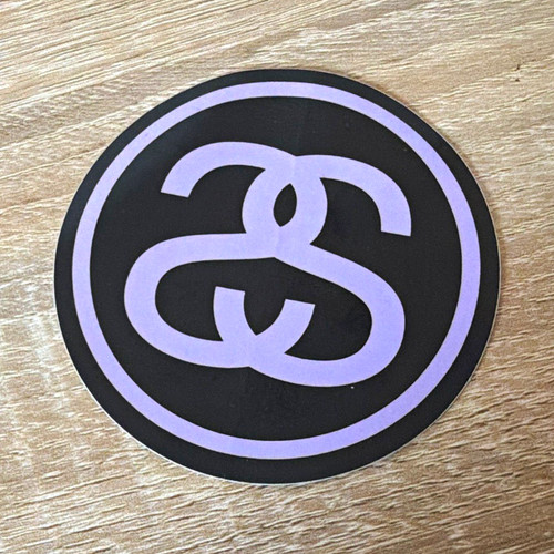 Stussy double logo circle - logo,