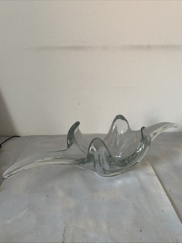 Art glass french splash bowl - french,