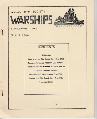 World ship society warships - world,